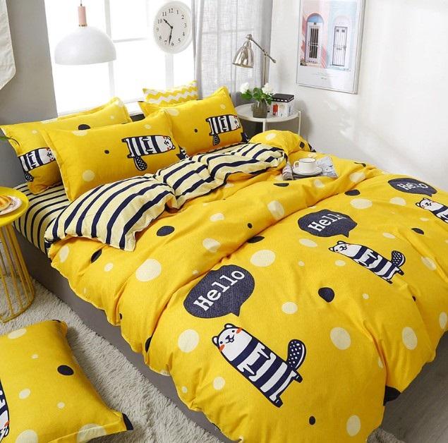 Cartoon Style Bedding Sets Duvet Cover Bed Sheet Bed Linings Kids Bedding Sets Twin/Full/Queen/King Size - Lusy Store