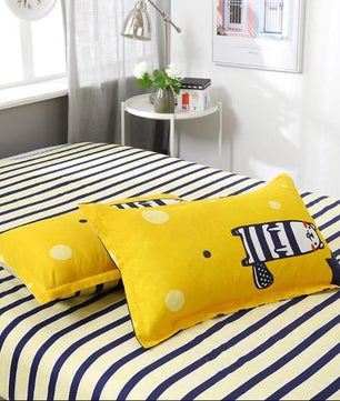 Cartoon Style Bedding Sets Duvet Cover Bed Sheet Bed Linings Kids Bedding Sets Twin/Full/Queen/King Size - Lusy Store
