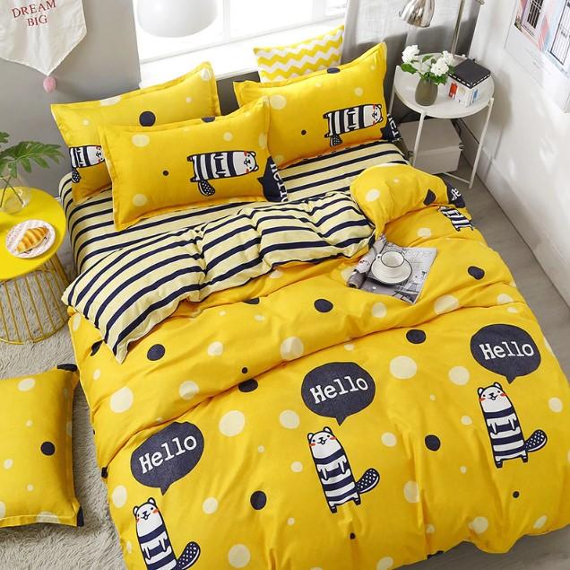 Cartoon Style Bedding Sets Duvet Cover Bed Sheet Bed Linings Kids Bedding Sets Twin/Full/Queen/King Size - Lusy Store