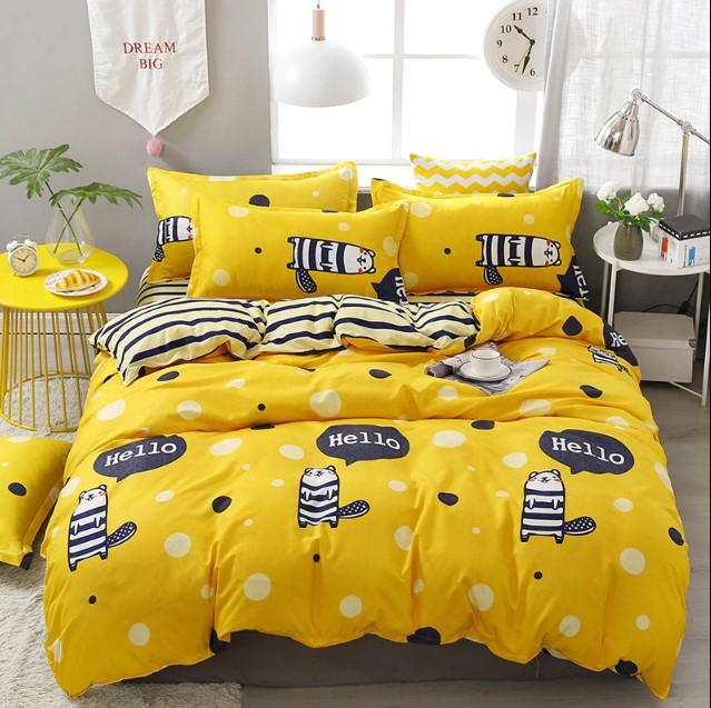 Cartoon Style Bedding Sets Duvet Cover Bed Sheet Bed Linings Kids Bedding Sets Twin/Full/Queen/King Size - Lusy Store