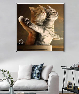 Cat Diamond Painting 5D DIY Funny Diamond Painting Living Room - Lusy Store