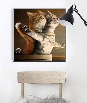 Cat Diamond Painting 5D DIY Funny Diamond Painting Living Room - Lusy Store