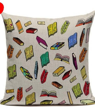 Cat Happy Reading More Book Pillowcase - Lusy Store