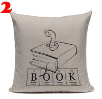 Cat Happy Reading More Book Pillowcase - Lusy Store
