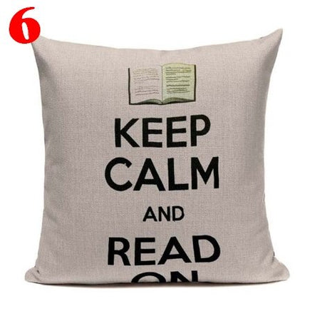 Cat Happy Reading More Book Pillowcase - Lusy Store