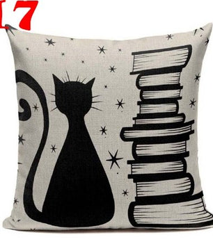 Cat Happy Reading More Book Pillowcase - Lusy Store