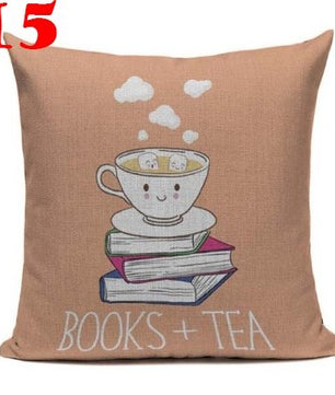 Cat Happy Reading More Book Pillowcase - Lusy Store
