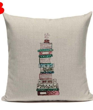 Cat Happy Reading More Book Pillowcase - Lusy Store
