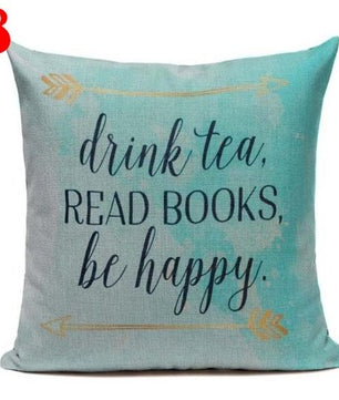 Cat Happy Reading More Book Pillowcase - Lusy Store