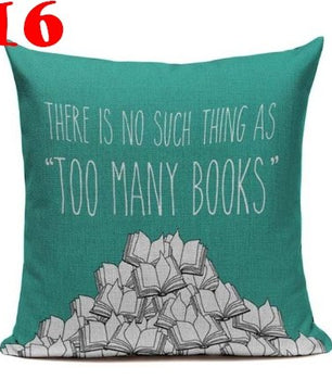 Cat Happy Reading More Book Pillowcase - Lusy Store
