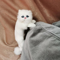 Cat Stuffed Simulation Cat Animal Model TV Decoration Crafts Plush Toy Doll Gift Good Blessing - Lusy Store