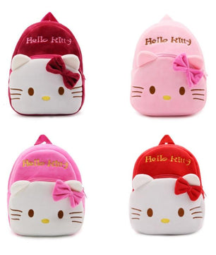 Children plush backpack cartoon bags kids baby school bags cute Hello Kitty for kindergarten girls - Lusy Store