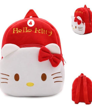 Children plush backpack cartoon bags kids baby school bags cute Hello Kitty for kindergarten girls - Lusy Store