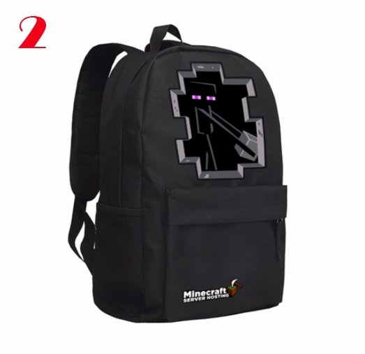 Children School Bags Boys and Girls Backpack MineCraft Mochila Creeper Shoulder Bags - Lusy Store