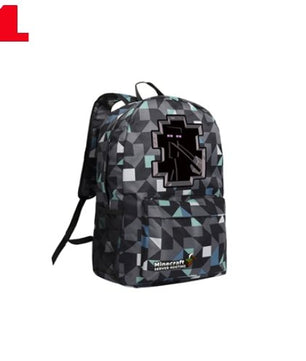 Children School Bags Boys and Girls Backpack MineCraft Mochila Creeper Shoulder Bags - Lusy Store