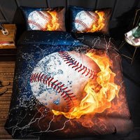 Christmas Bedding Sets 3D Football Sport Series Soft Basketball Queen King Size Gift Bed Sets For Boys - Lusy Store