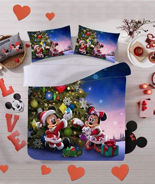 Christmas Bedding Sets 3D Luxury Cartoon New Year's Gift For Kids - Lusy Store