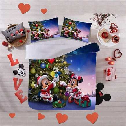 Christmas Bedding Sets 3D Luxury Cartoon New Year's Gift For Kids - Lusy Store