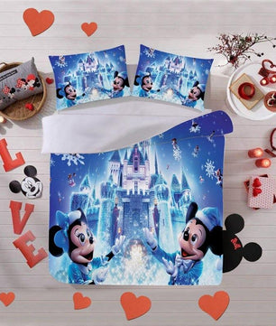 Christmas Bedding Sets 3D Luxury Cartoon New Year's Gift For Kids - Lusy Store