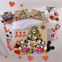 Christmas Bedding Sets 3D Luxury Cartoon New Year's Gift For Kids - Lusy Store