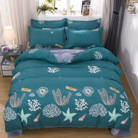 Christmas Bedding Sets Snow Flake Christmas Girls Boys Kids Bed - Lusy Store