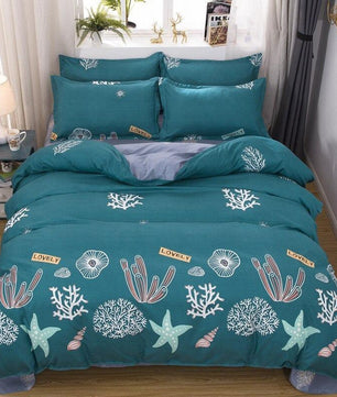 Christmas Bedding Sets Snow Flake Christmas Girls Boys Kids Bed - Lusy Store