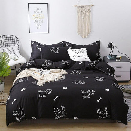 Christmas Bedding Sets Snow Flake Christmas Girls Boys Kids Bed - Lusy Store