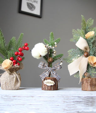Christmas Desk Decoration Mini Christmas Tree Ornament - Lusy Store