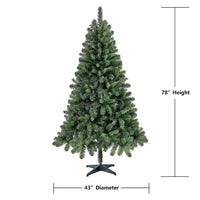 Christmas Tree 6.5ft Jackson Spruce - Holiday Time - Lusy Store LLC