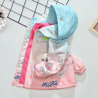 Cinnamoroll Jackets Anime Kawaii Windproof Sportswear Outdoor Baseball Uniform Casual Hooded - Lusy Store LLC