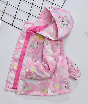 Cinnamoroll Jackets Anime Kawaii Windproof Sportswear Outdoor Baseball Uniform Casual Hooded - Lusy Store LLC