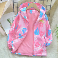 Cinnamoroll Jackets Anime Kawaii Windproof Sportswear Outdoor Baseball Uniform Casual Hooded Pink 5