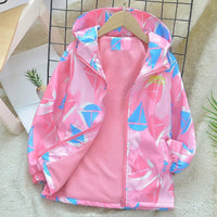 Cinnamoroll Jackets Anime Kawaii Windproof Sportswear Outdoor Baseball Uniform Casual Hooded - Lusy Store LLC