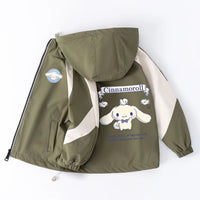 Cinnamoroll Jackets Girls Outdoor Sport Cartoon Anime Wind Breaker Zipper Jacket Spring Autumn Coat Clothes Cinnamoroll 12