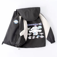 Cinnamoroll Jackets Girls Outdoor Sport Cartoon Anime Wind Breaker Zipper Jacket Spring Autumn Coat Clothes Cinnamoroll 15