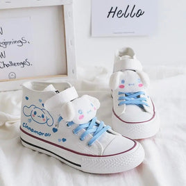 Cinnamoroll Shoes Canvas Anime Cute Students Outdoors Leisure Movement Comfortable White Shoe - Lusy Store LLC