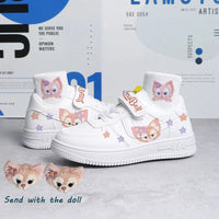 Cinnamoroll Shoes Kawaii Anime Small White Shoes Cute Cartoon Kuromi Board Shoes Sneakers - Lusy Store LLC