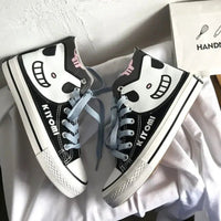 Cinnamoroll Shoes Kuromi Anime Cartoon Cute High-Top Canvas Shoes Schoolgirls Girl Gift - Lusy Store LLC