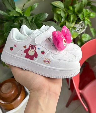 Cinnamoroll Shoes Mymelody Kuromi Kids Sneakers Cartoon Anime White Shoes Cute Gift for Boys Girl - Lusy Store LLC