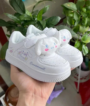 Cinnamoroll Shoes Mymelody Kuromi Kids Sneakers Cartoon Anime White Shoes Cute Gift for Boys Girl - Lusy Store LLC