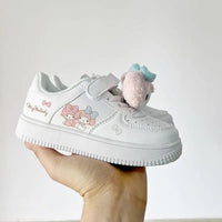 Cinnamoroll Shoes Mymelody Kuromi Kids Sneakers Cartoon Anime White Shoes Cute Gift for Boys Girl - Lusy Store LLC