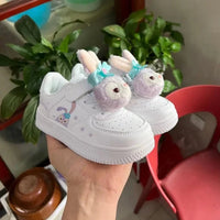 Cinnamoroll Shoes Mymelody Kuromi Kids Sneakers Cartoon Anime White Shoes Cute Gift for Boys Girl - Lusy Store LLC