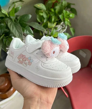 Cinnamoroll Shoes Mymelody Kuromi Kids Sneakers Cartoon Anime White Shoes Cute Gift for Boys Girl - Lusy Store LLC