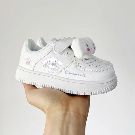 Cinnamoroll Shoes Mymelody Kuromi Kids Sneakers Cartoon Anime White Shoes Cute Gift for Boys Girl - Lusy Store LLC