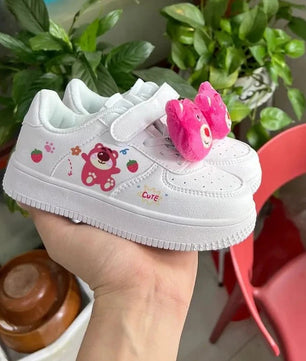 Cinnamoroll Shoes Mymelody Kuromi Kids Sneakers Cartoon Anime White Shoes Cute Gift for Boys Girl - Lusy Store LLC