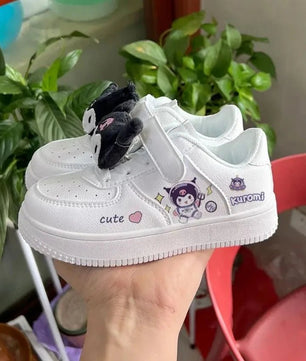 Cinnamoroll Shoes Mymelody Kuromi Kids Sneakers Cartoon Anime White Shoes Cute Gift for Boys Girl - Lusy Store LLC