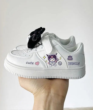 Cinnamoroll Shoes Mymelody Kuromi Kids Sneakers Cartoon Anime White Shoes Cute Gift for Boys Girl - Lusy Store LLC