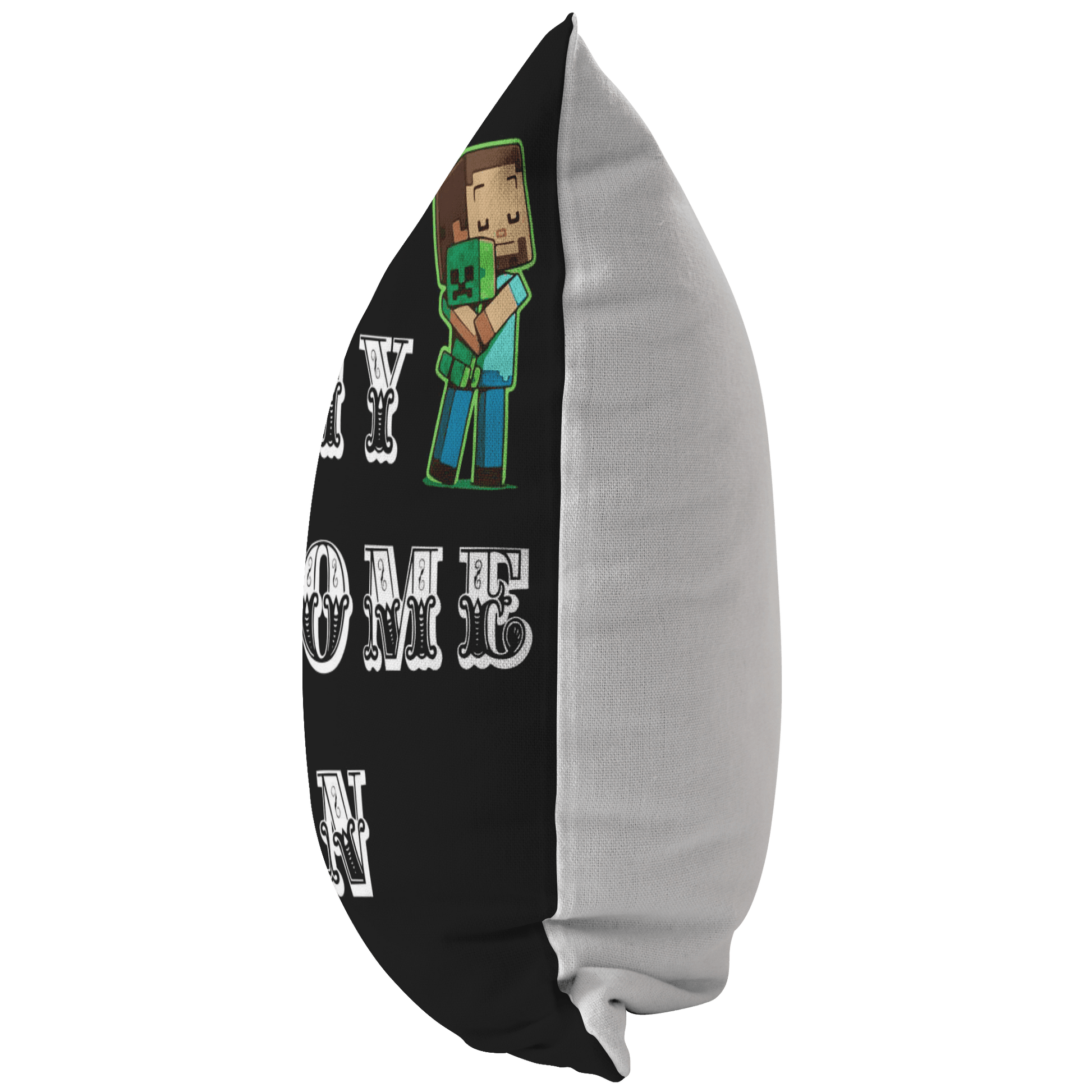 Classic Minecraft Pillow Love My Awesome Son - Lusy Store