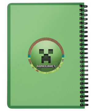 Classic minecraft Spiralbound Notebook Creative  Hardcover Combination notes book - Lusy Store