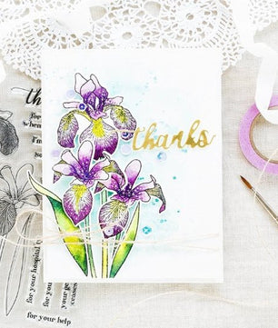 Clivia Thanks Die Stamps Metal Cutting Die Scrapbooking for Card Making Photo Craft - Lusy Store